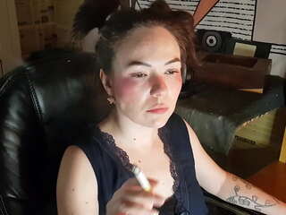 Steps daughter who smokes a lot