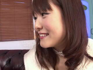 Cute asian teen gently does her first bondage video with an older japanese guy