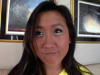 Teen asian babe tryng to be a pornstar