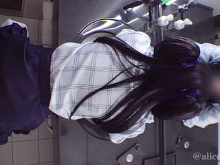 Japanese cosplayer hentai pov