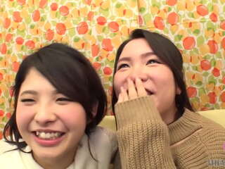 Female director haruna's amateur lesbian pickup 121 i'm super embarrassed... but i teased and licked my best friend's raw pussy for the first time and climaxed all over the place! - intro